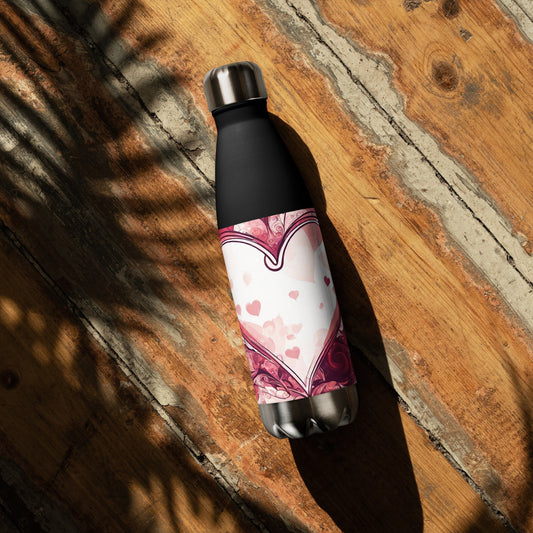 Stainless steel water bottle