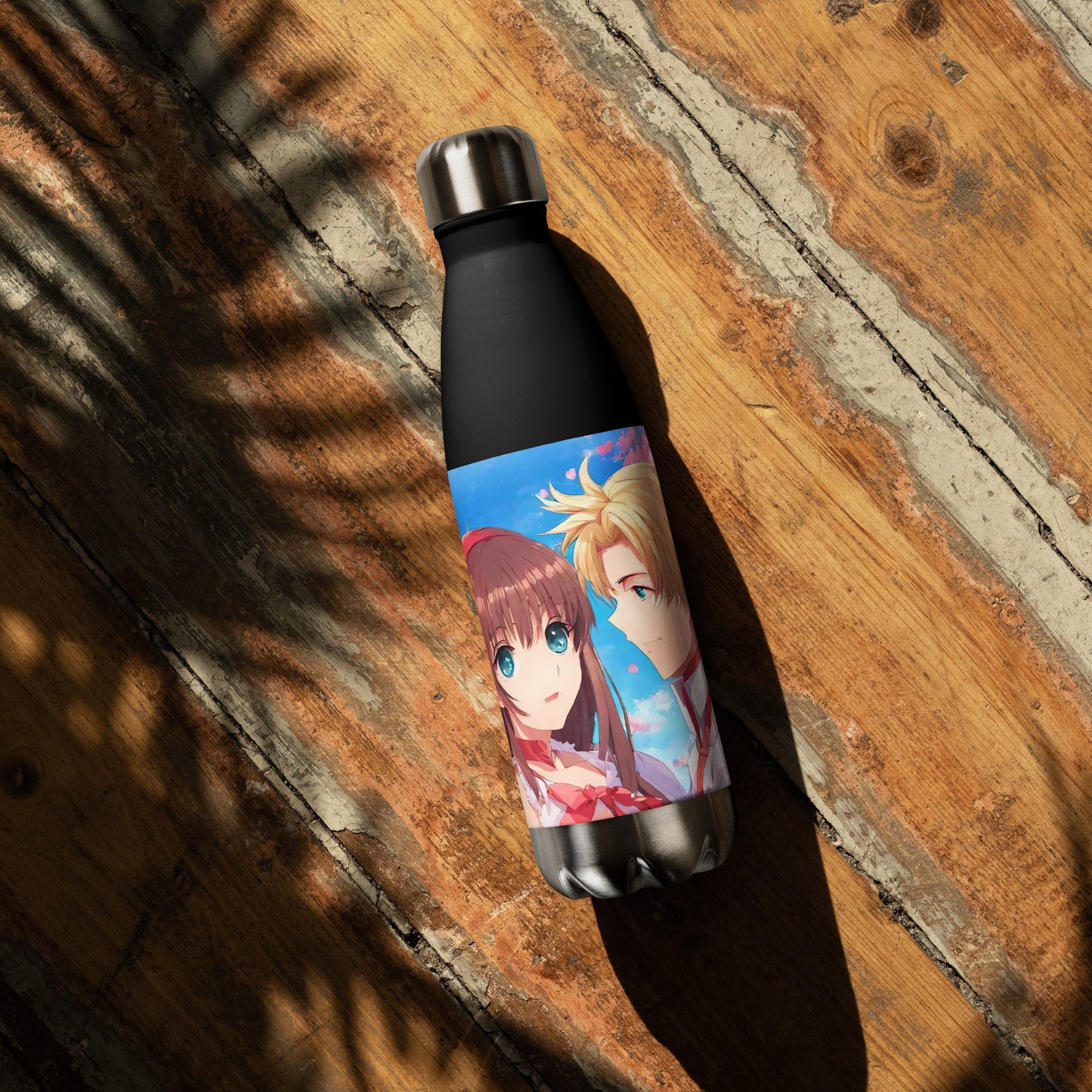 Stainless steel water bottle