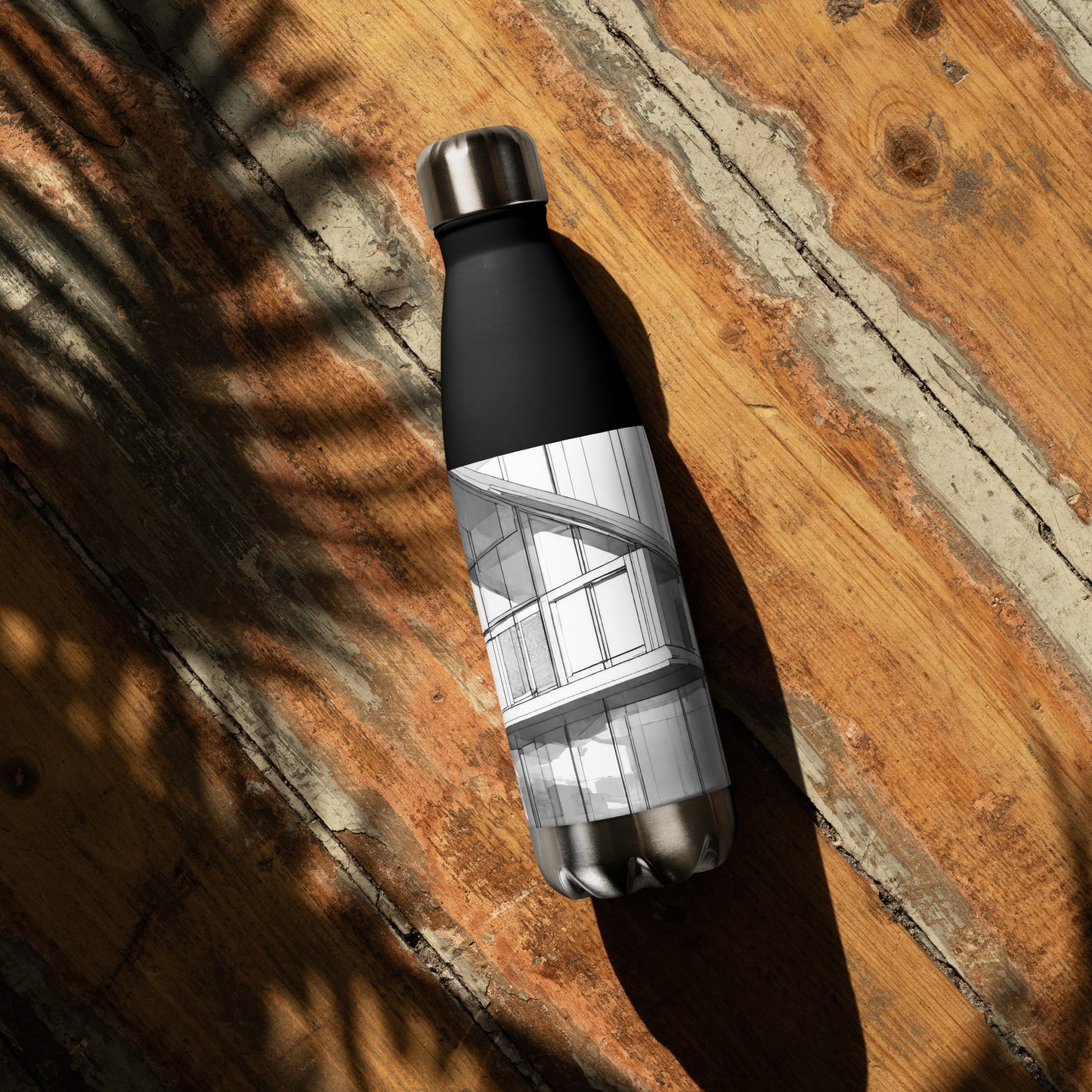 Stainless steel water bottle