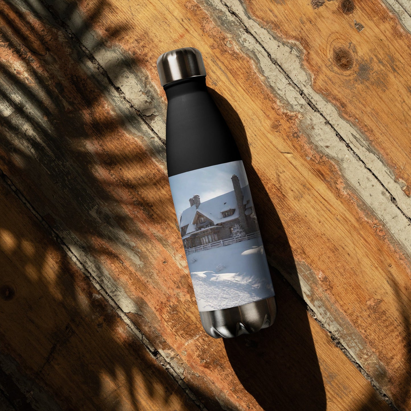 Stainless steel water bottle