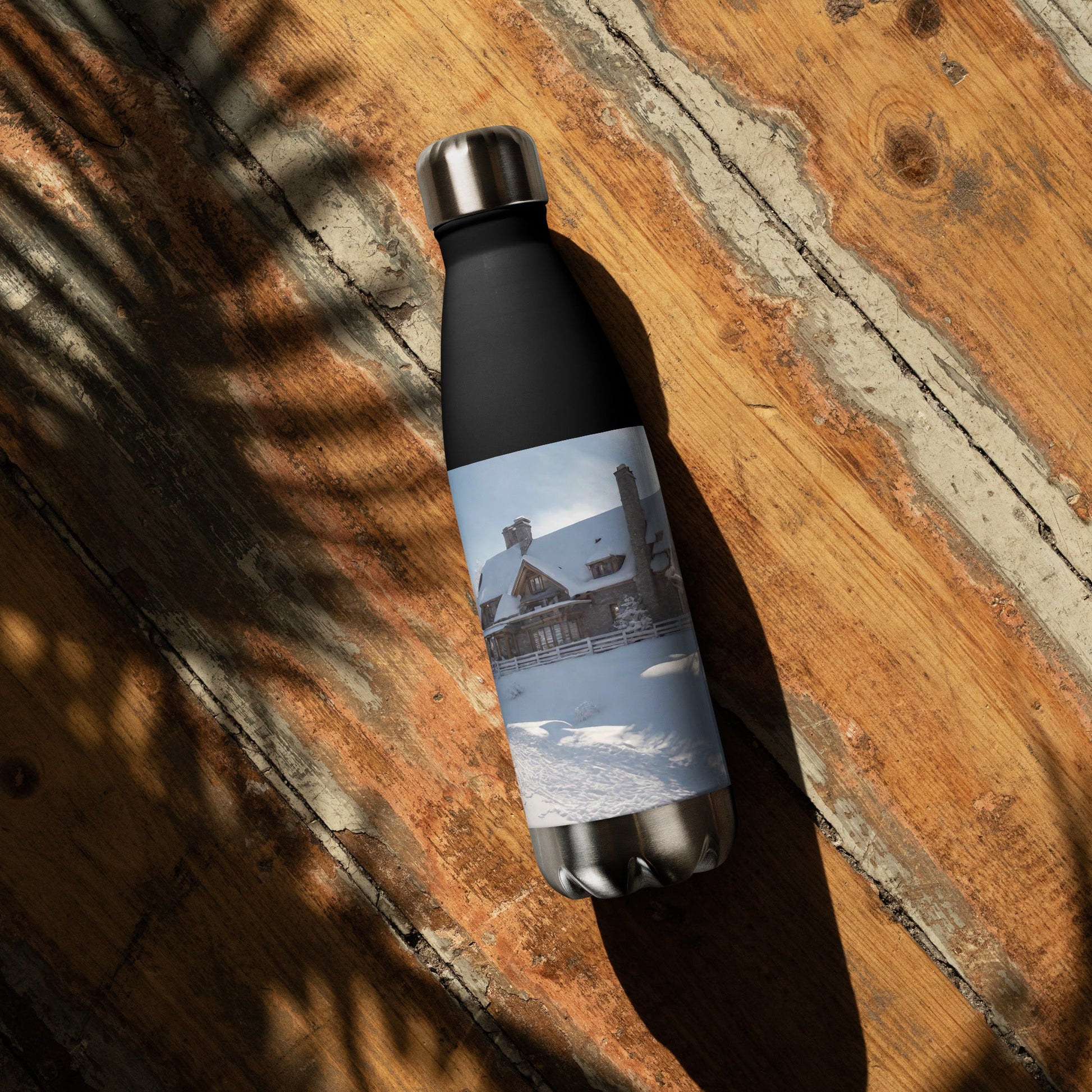 Stainless steel water bottle
