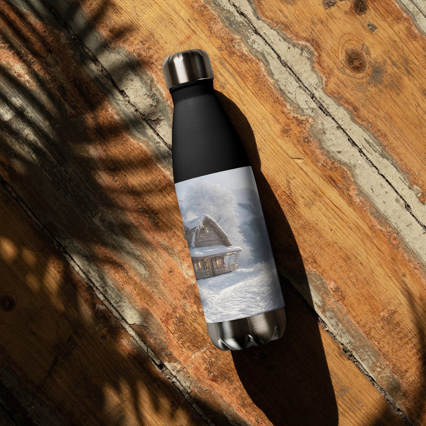 Stainless steel water bottle