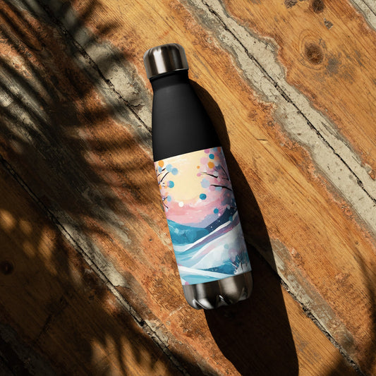 Stainless steel water bottle