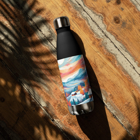 Stainless steel water bottle