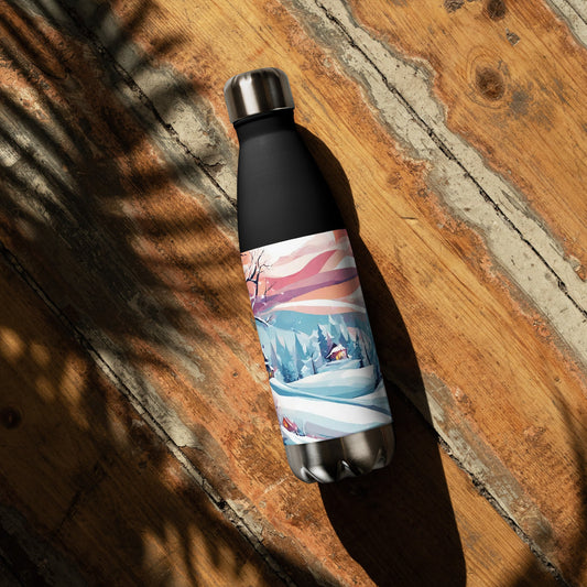 Stainless steel water bottle
