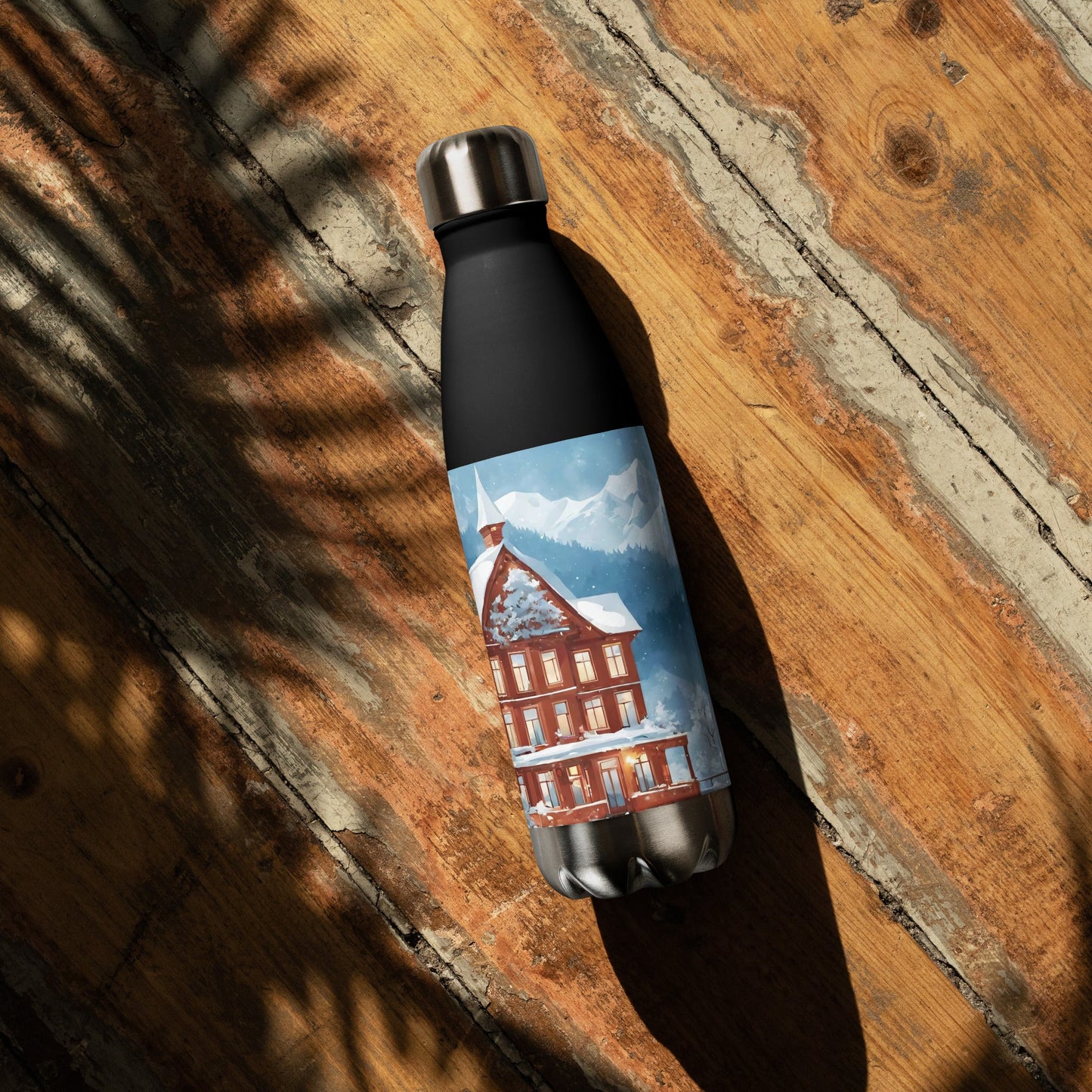Stainless steel water bottle