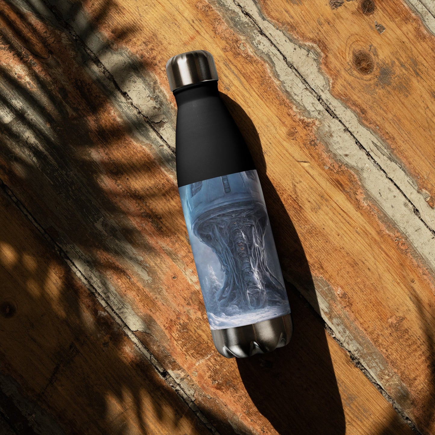 Stainless steel water bottle