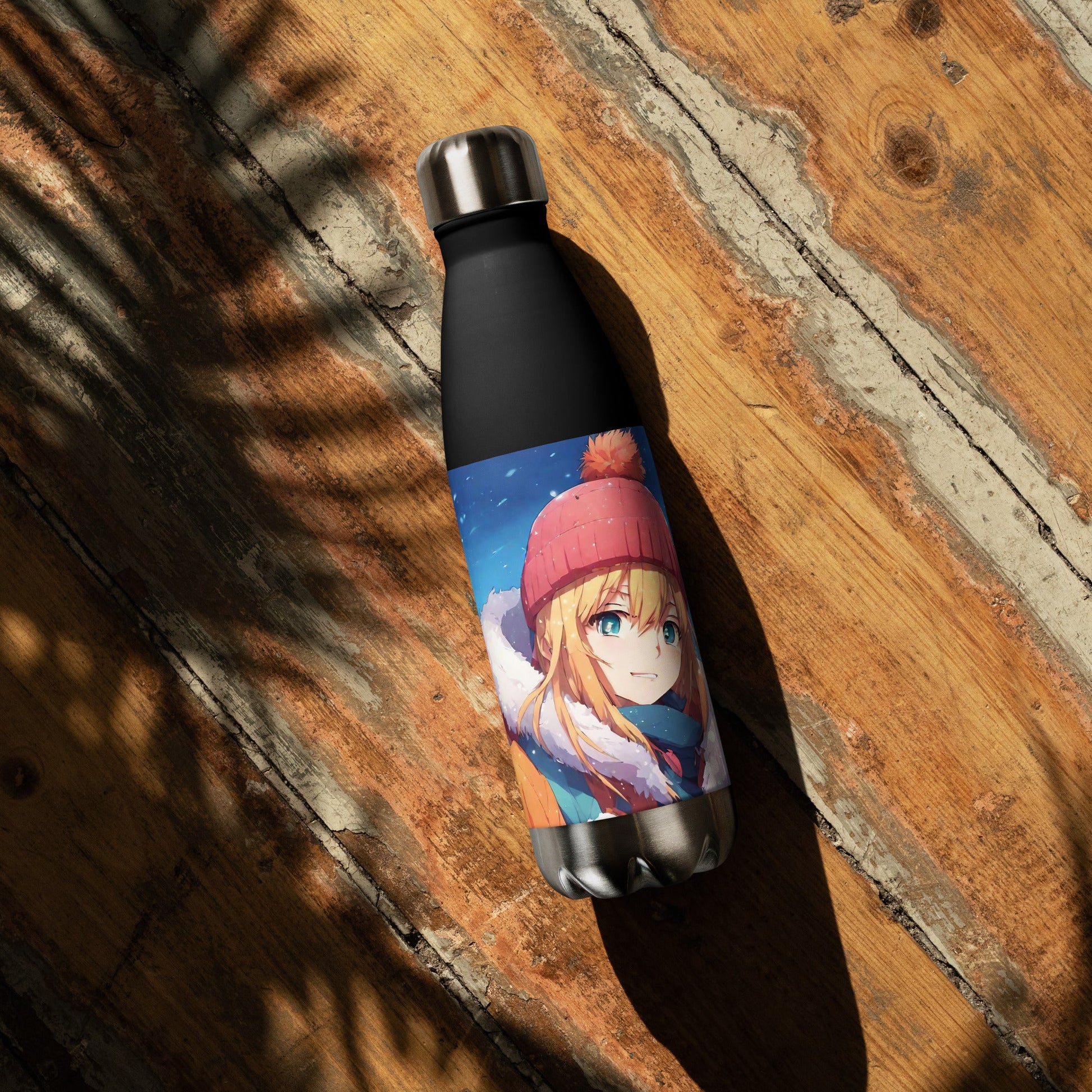 Stainless steel water bottle