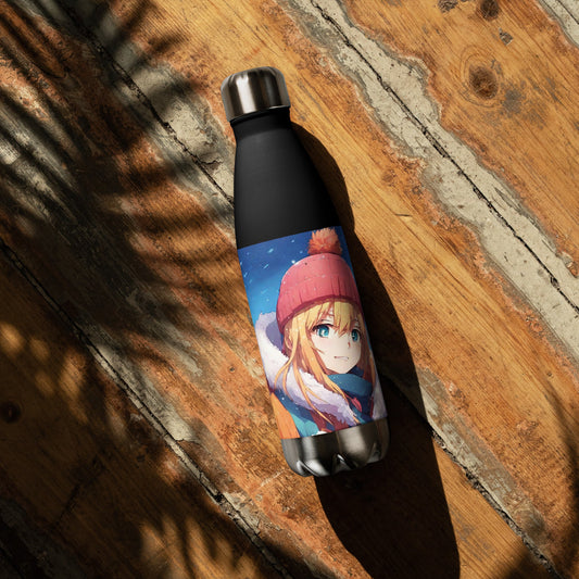 Stainless steel water bottle