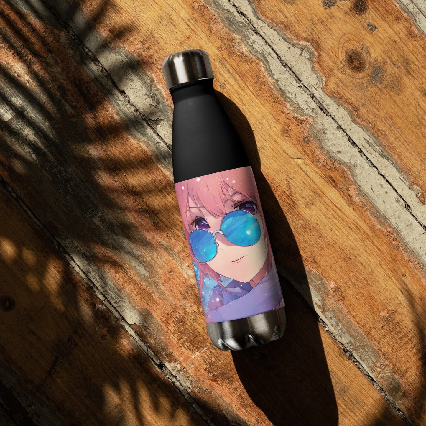 Stainless steel water bottle