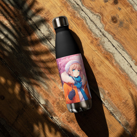 Stainless steel water bottle