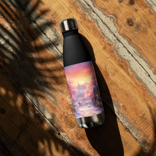 Stainless steel water bottle