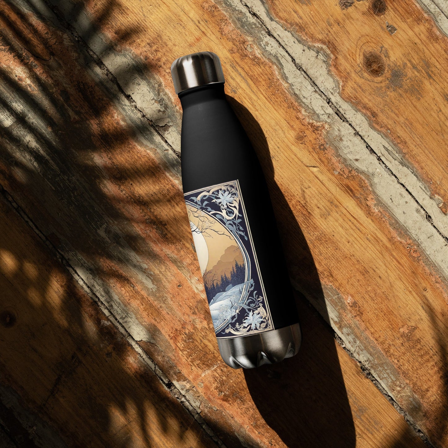 Stainless steel water bottle