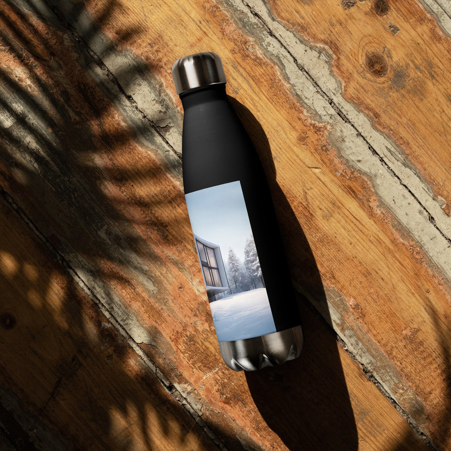 Stainless steel water bottle
