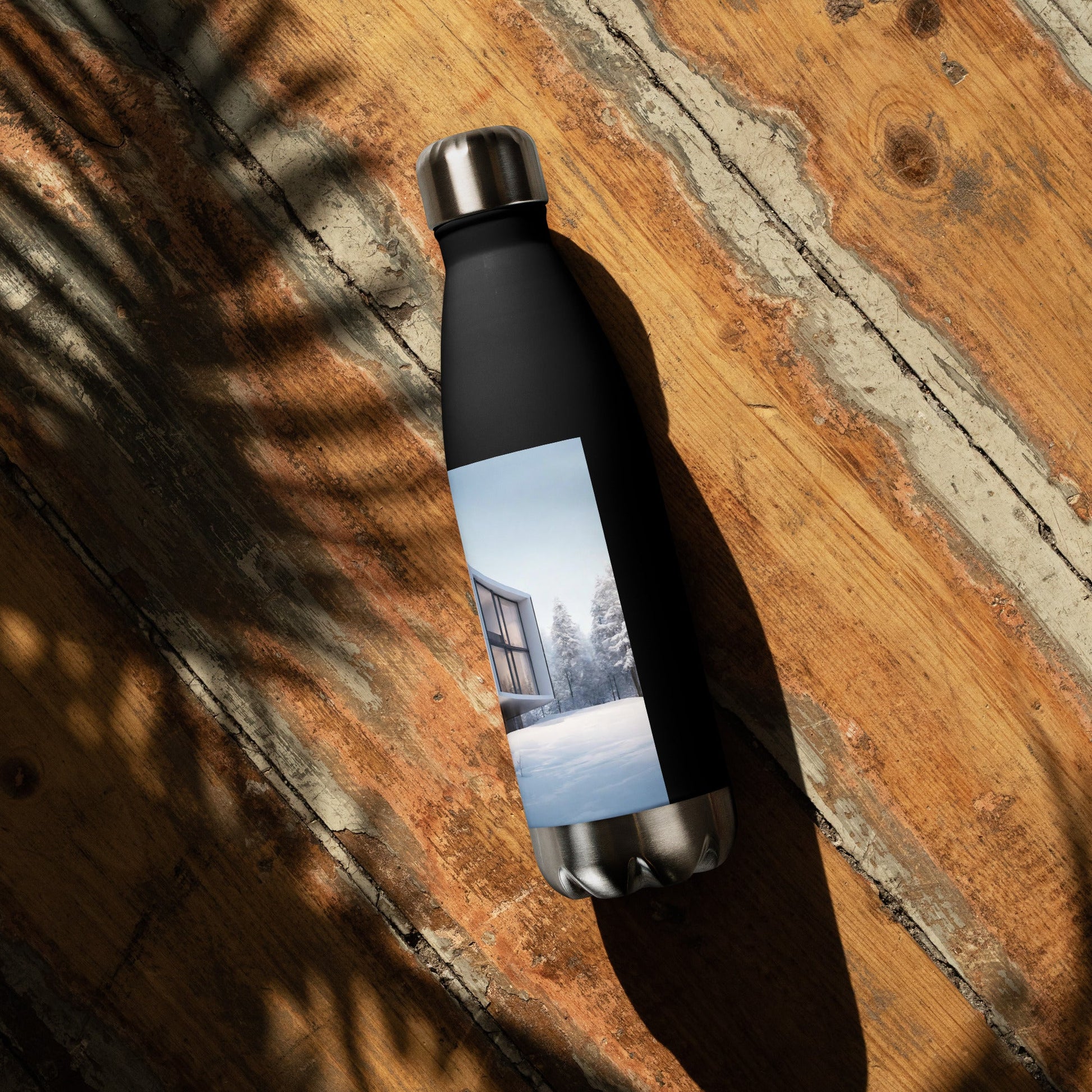 Stainless steel water bottle