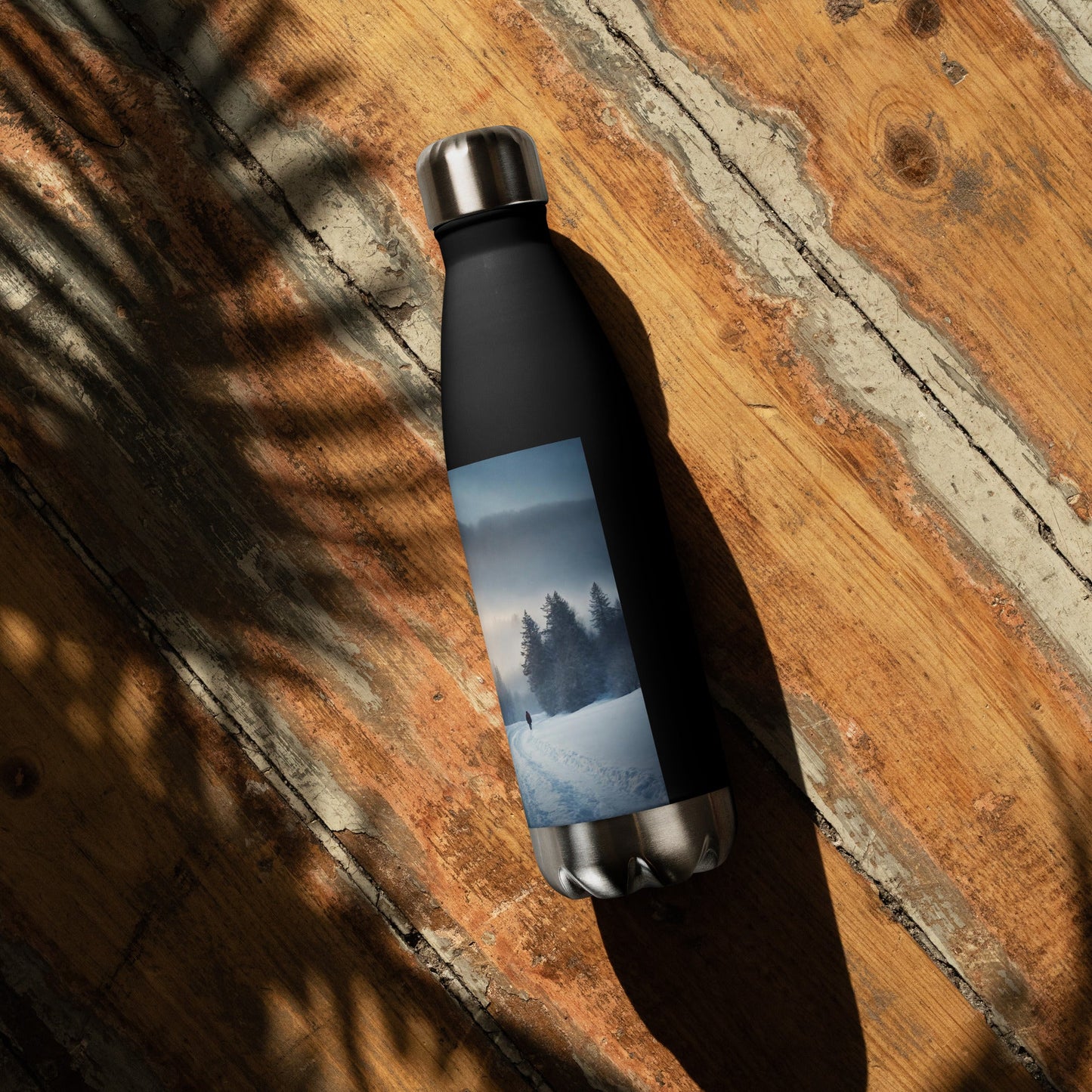 Stainless steel water bottle