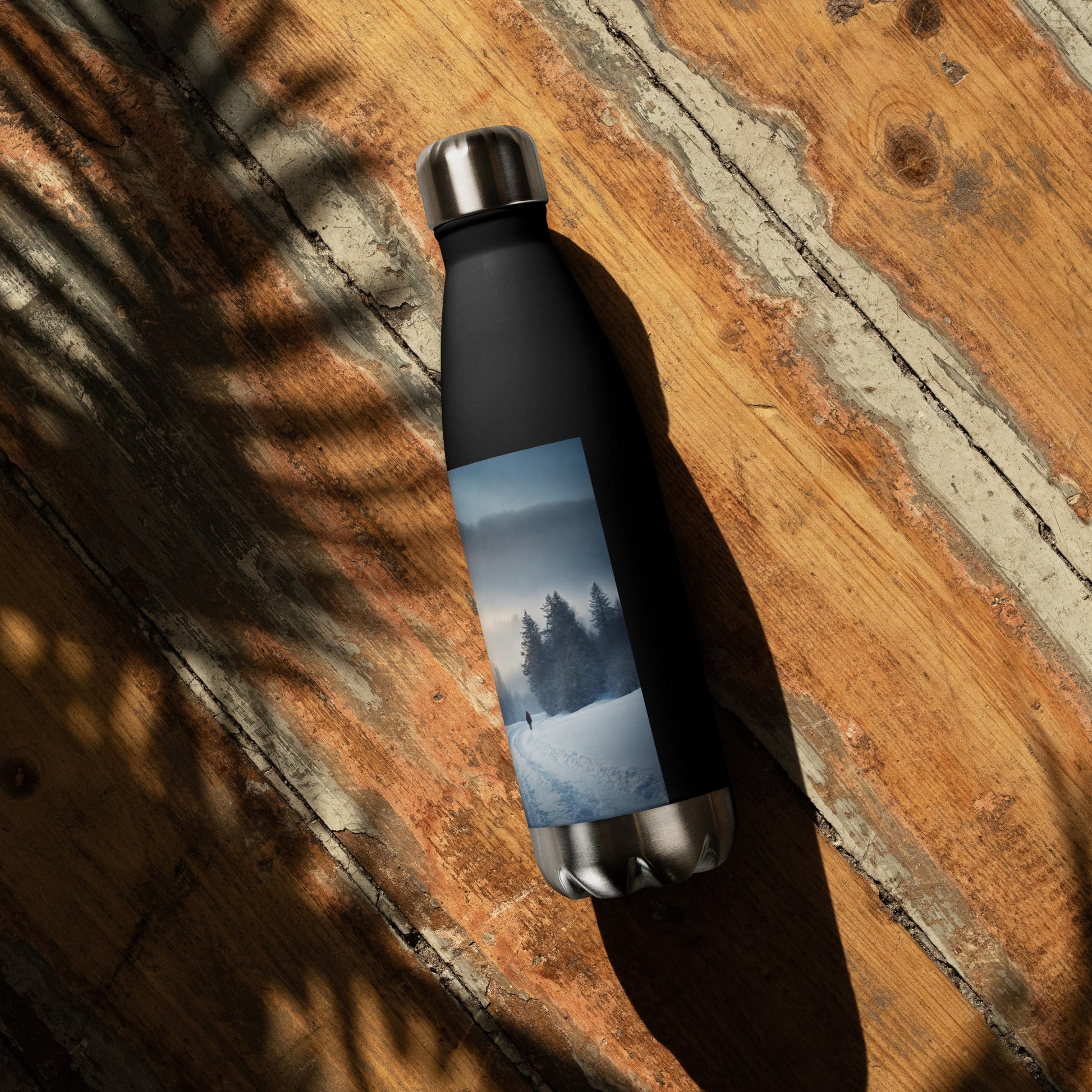 Stainless steel water bottle