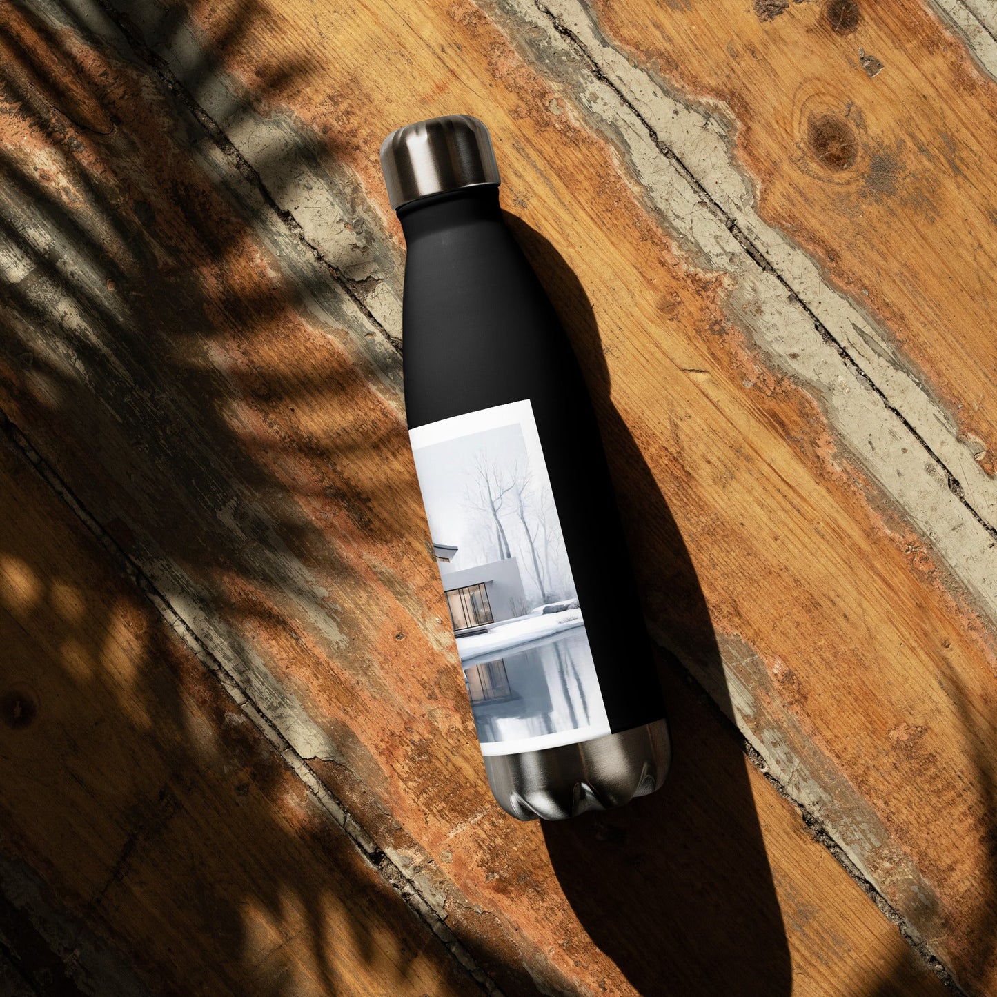 Stainless steel water bottle