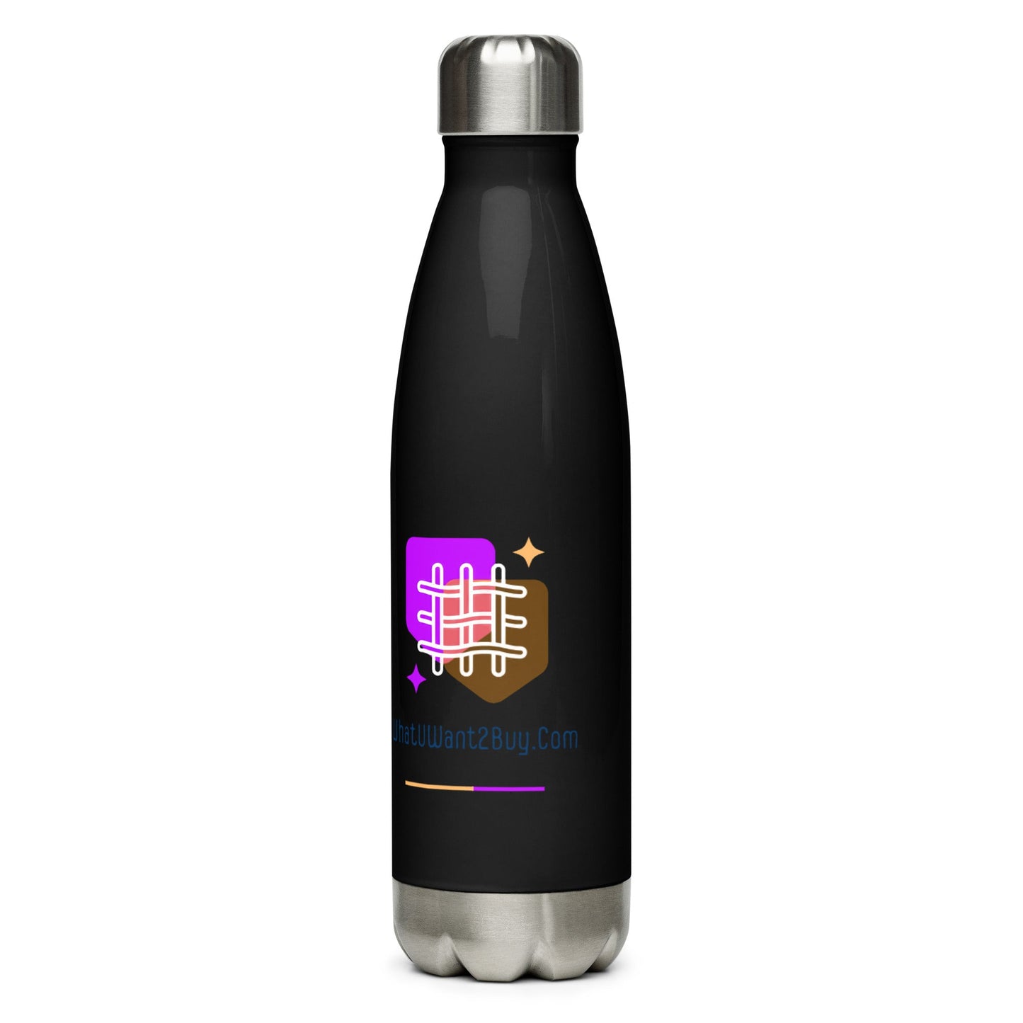 Stainless steel water bottle
