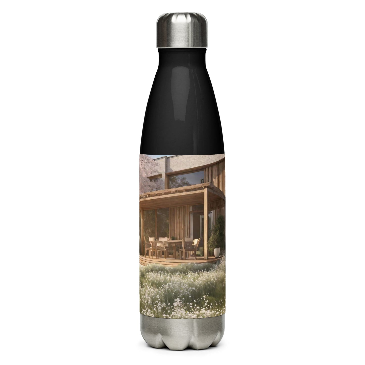 Stainless steel water bottle