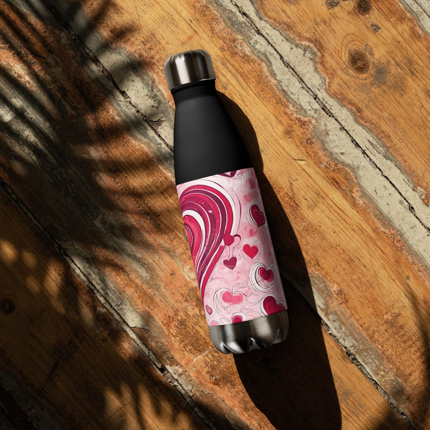 Stainless steel water bottle