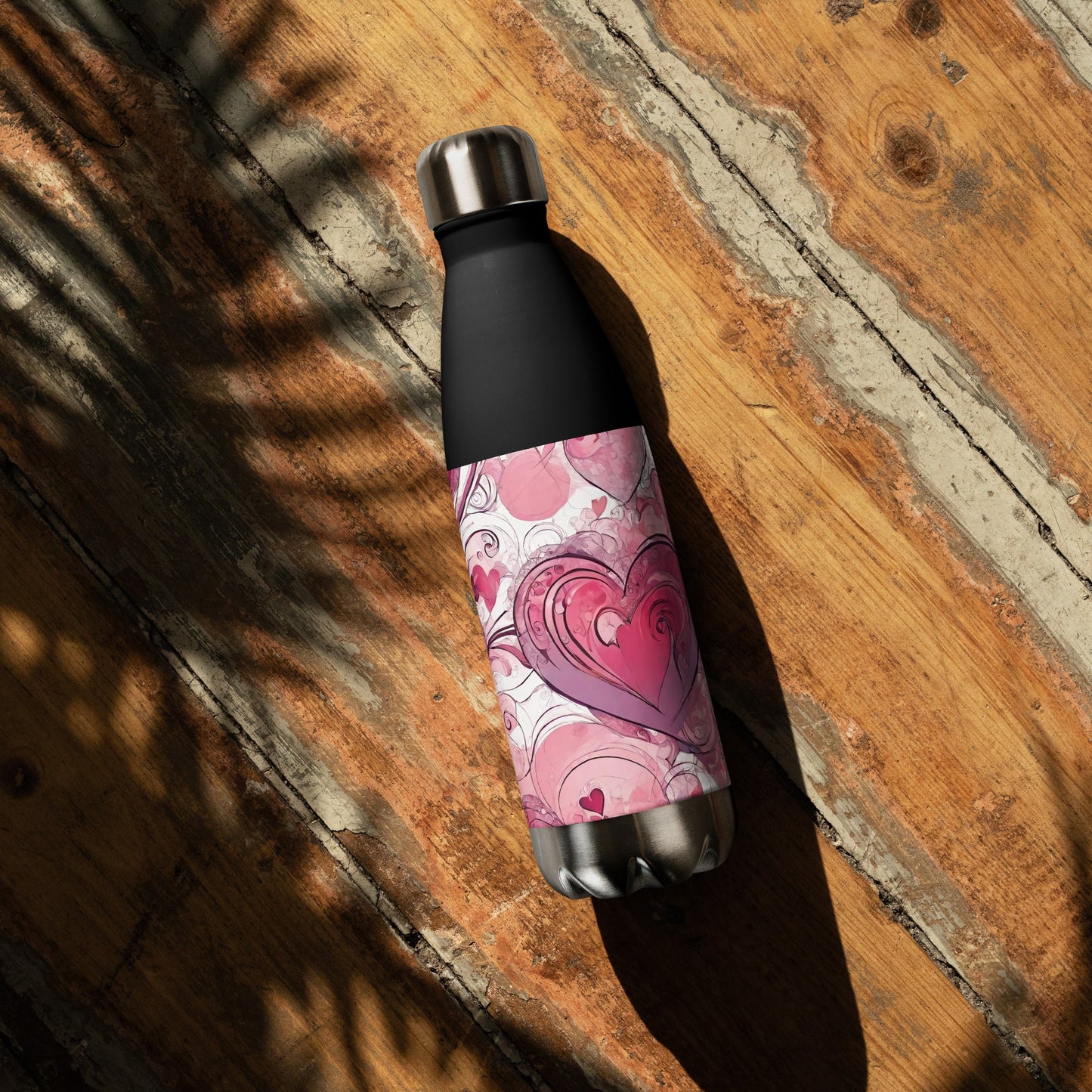 Stainless steel water bottle