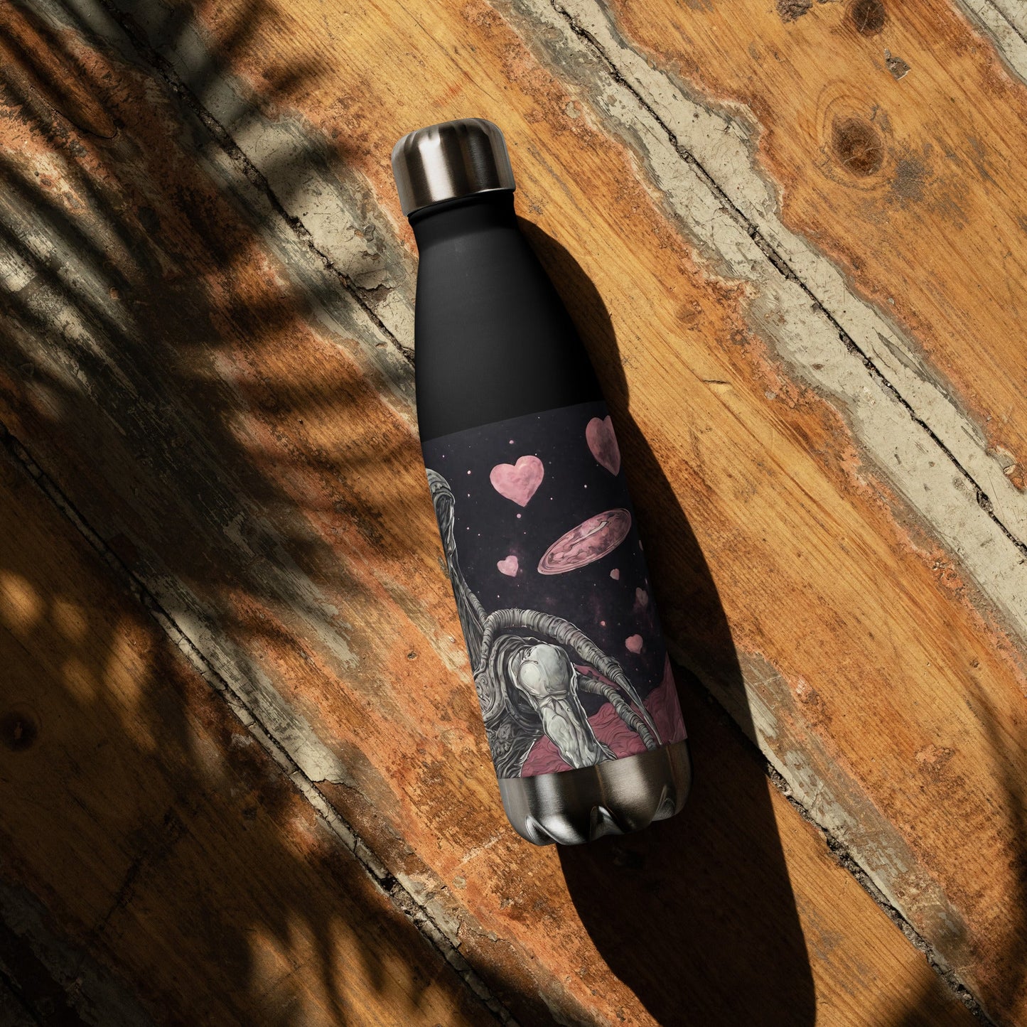 Stainless steel water bottle