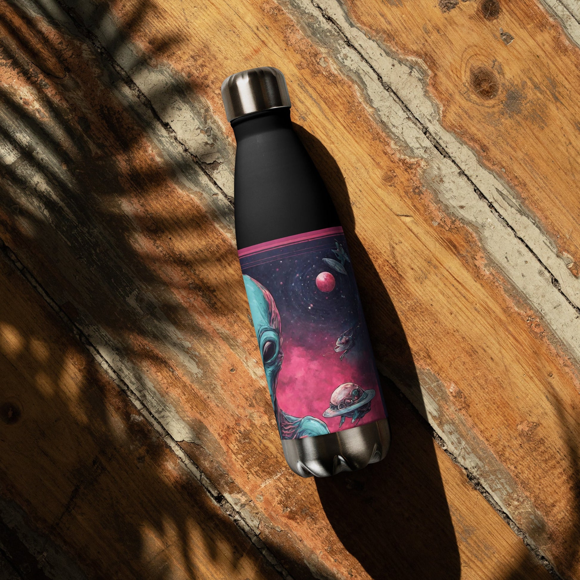 Stainless steel water bottle