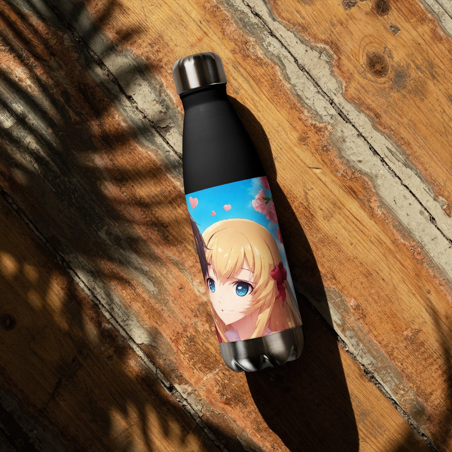 Stainless steel water bottle