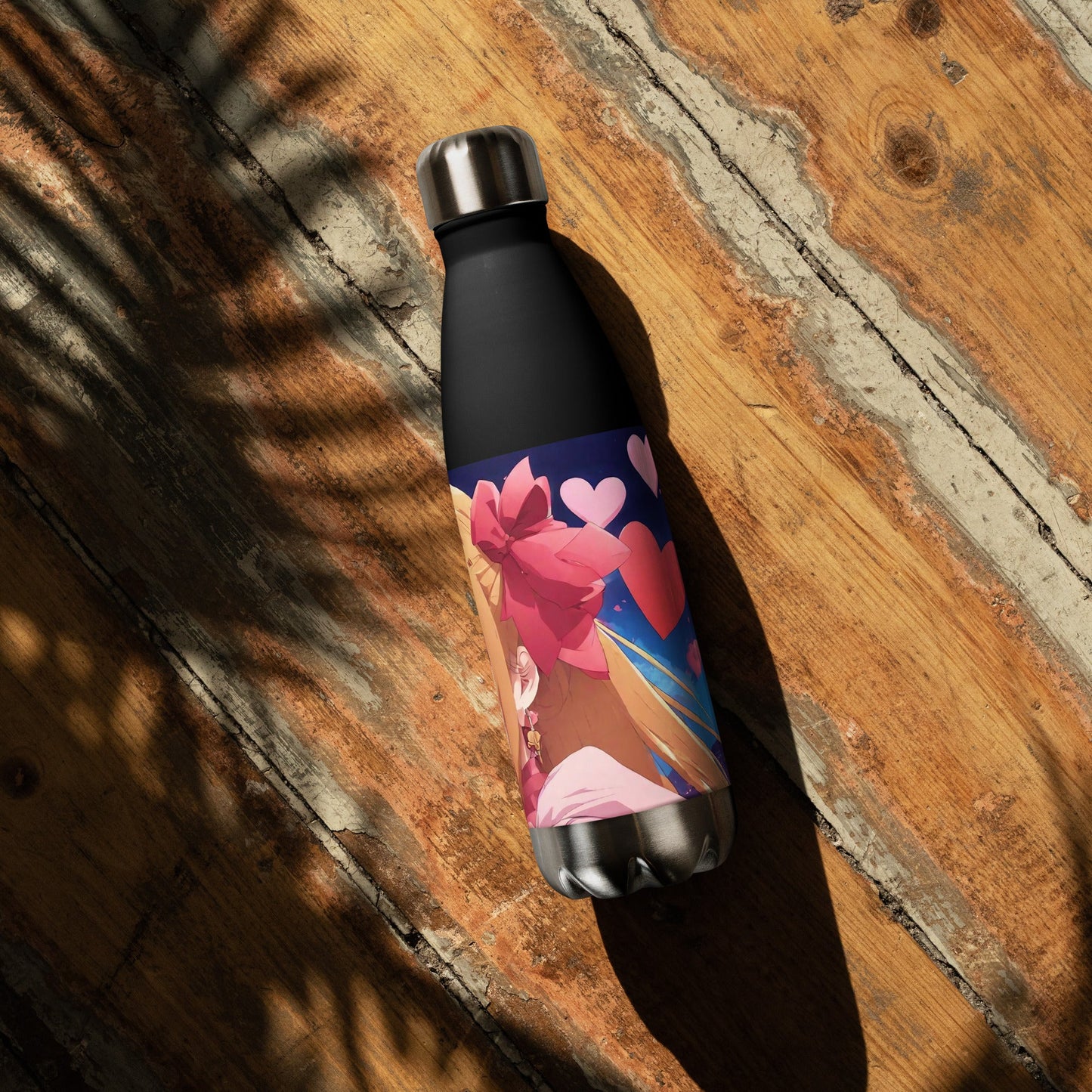 Stainless steel water bottle