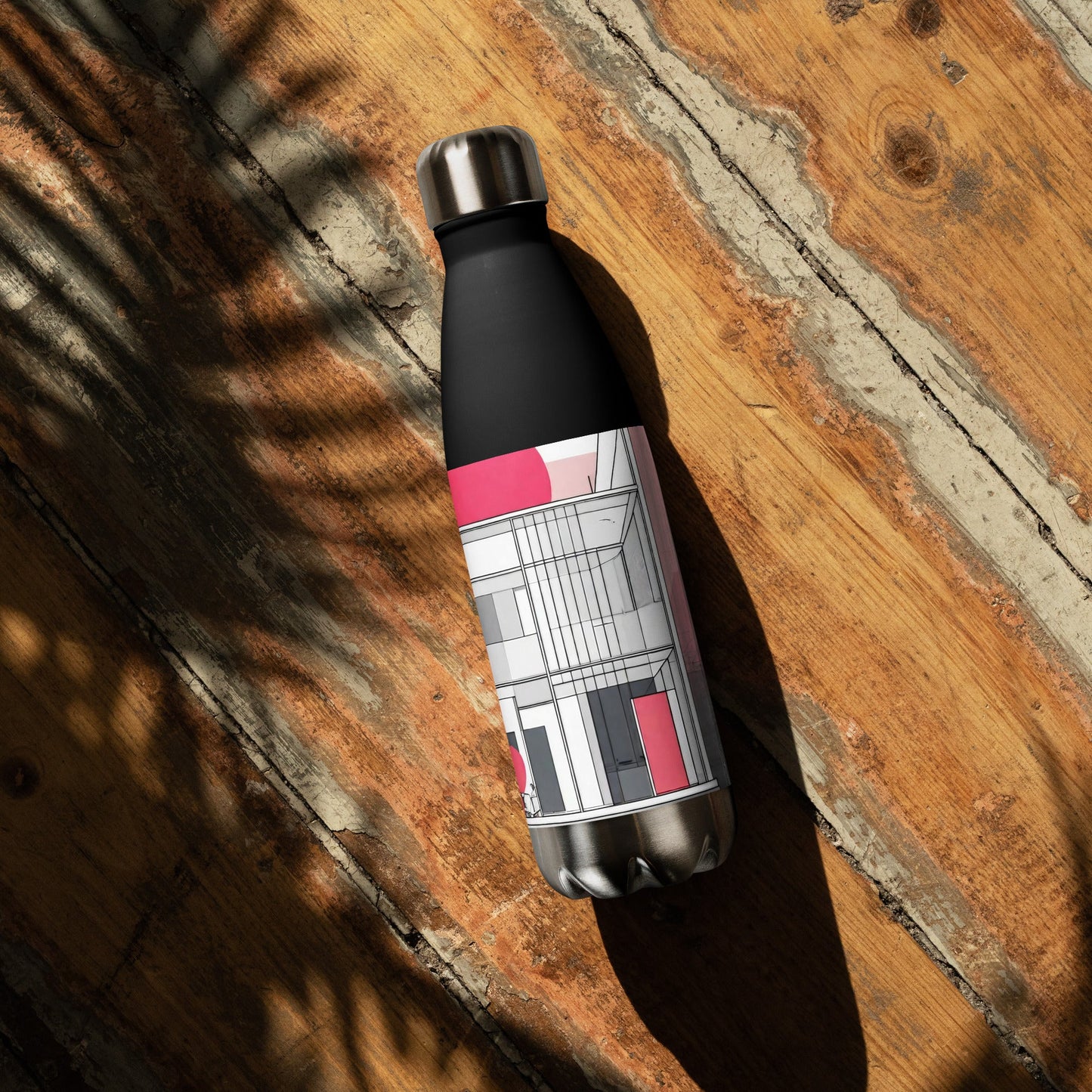 Stainless steel water bottle