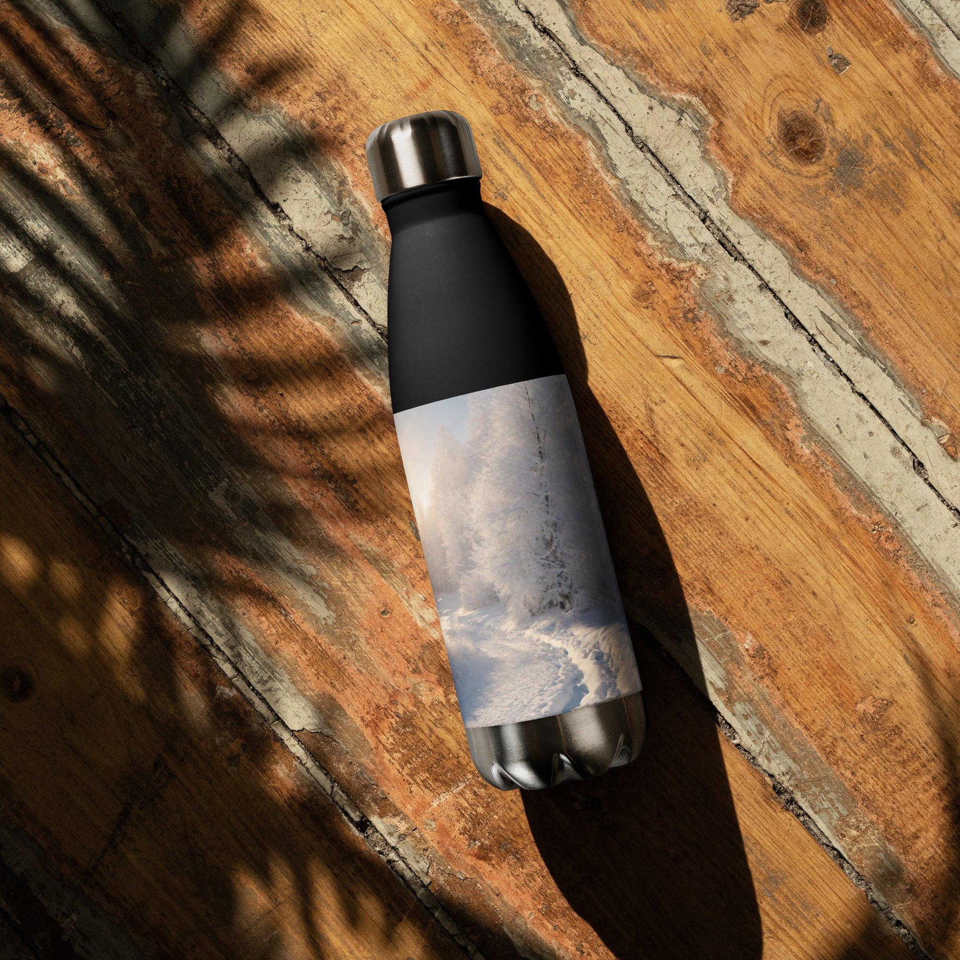Stainless steel water bottle