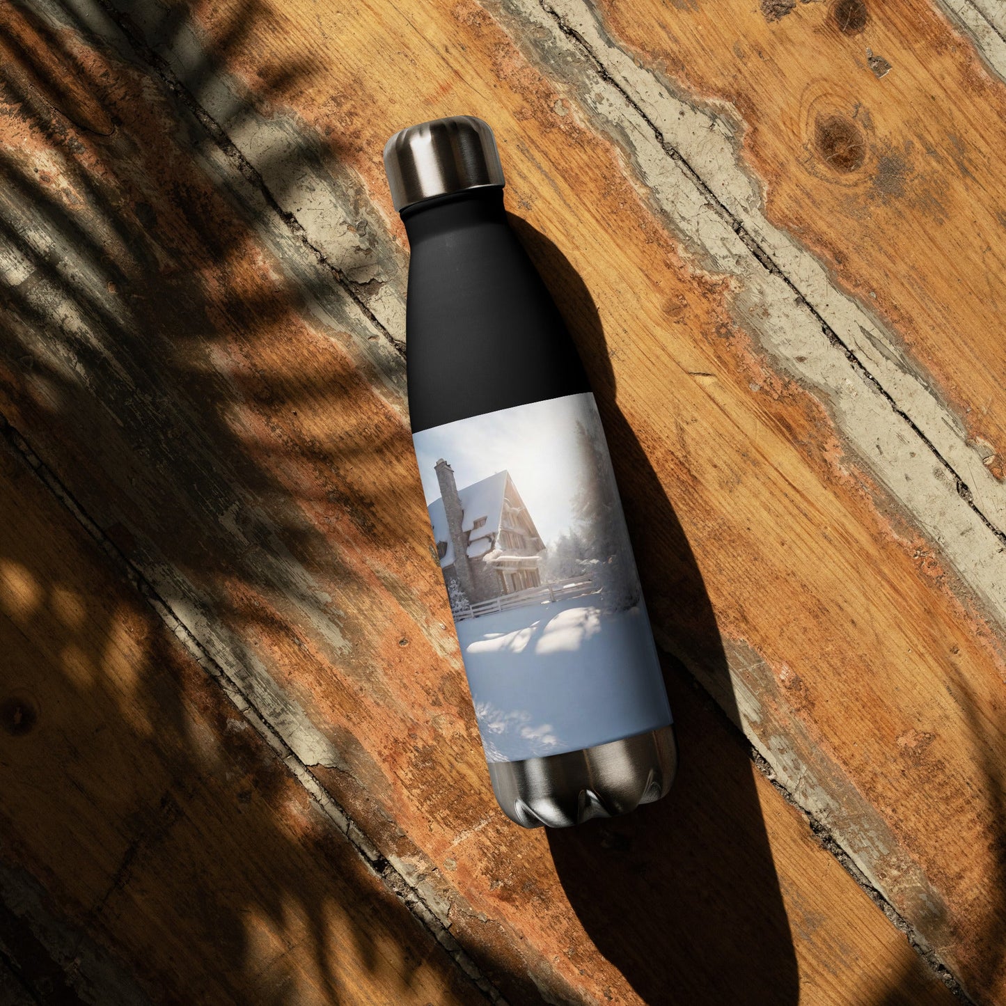 Stainless steel water bottle