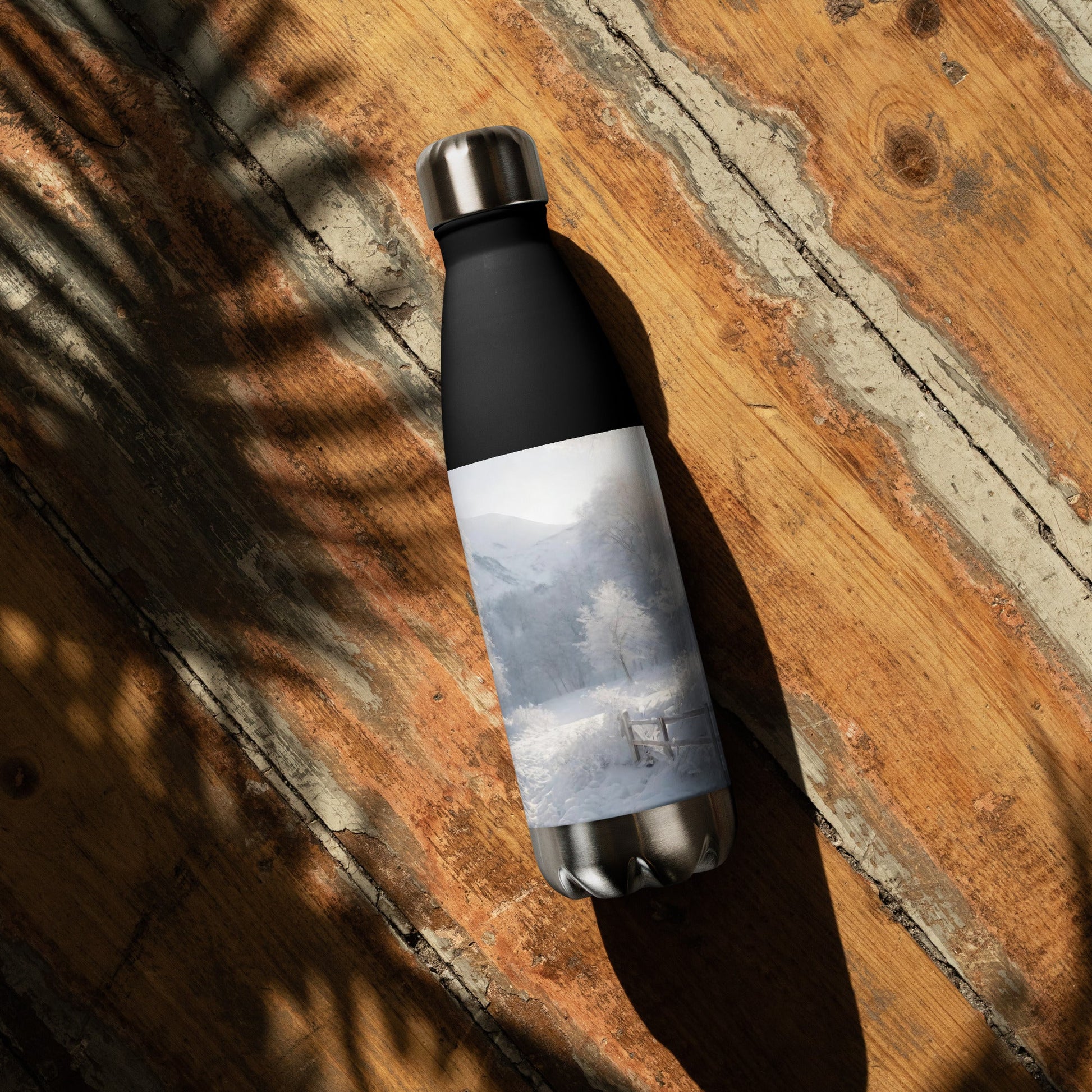 Stainless steel water bottle