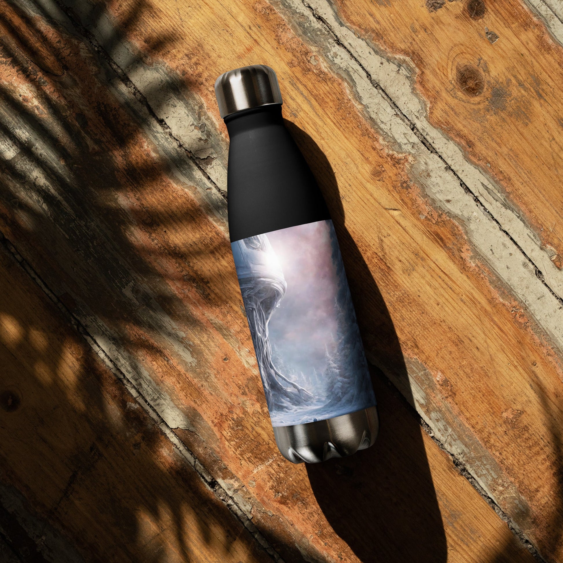 Stainless steel water bottle