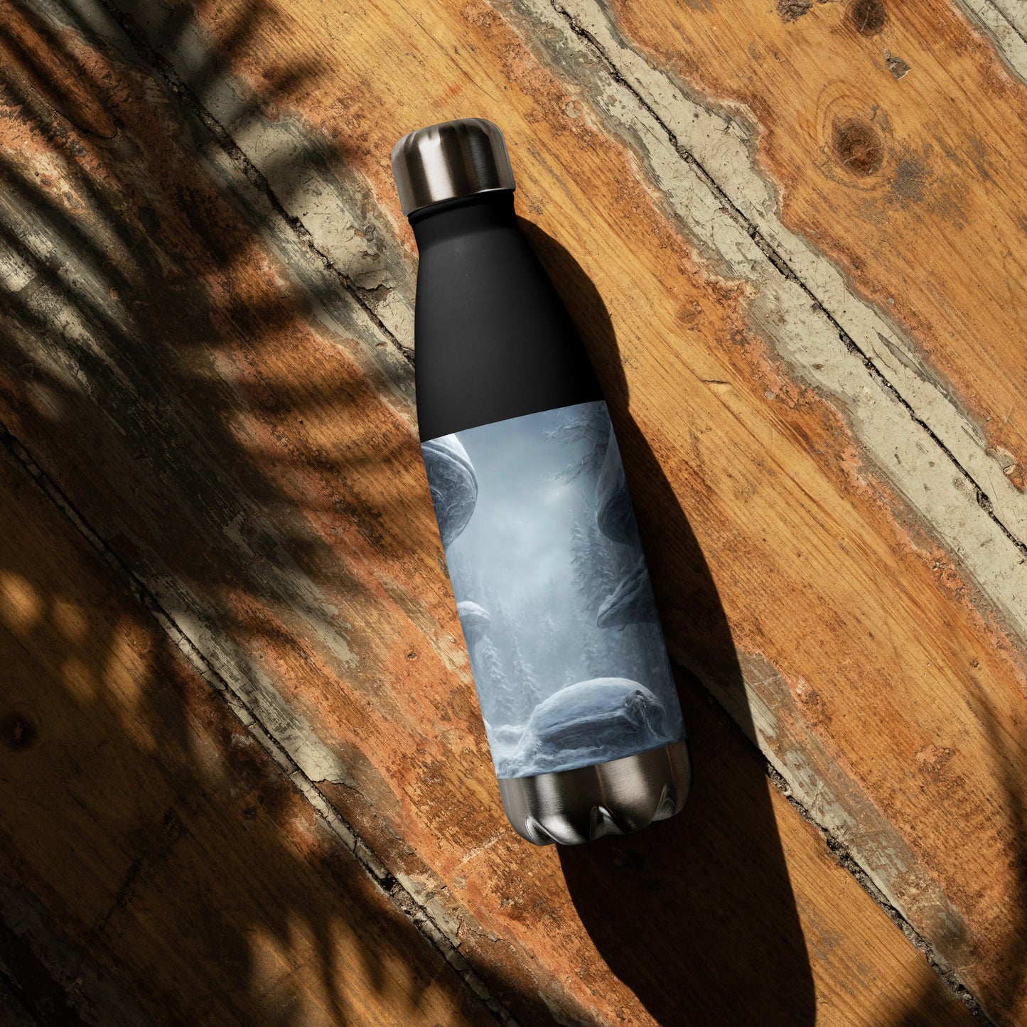 Stainless steel water bottle