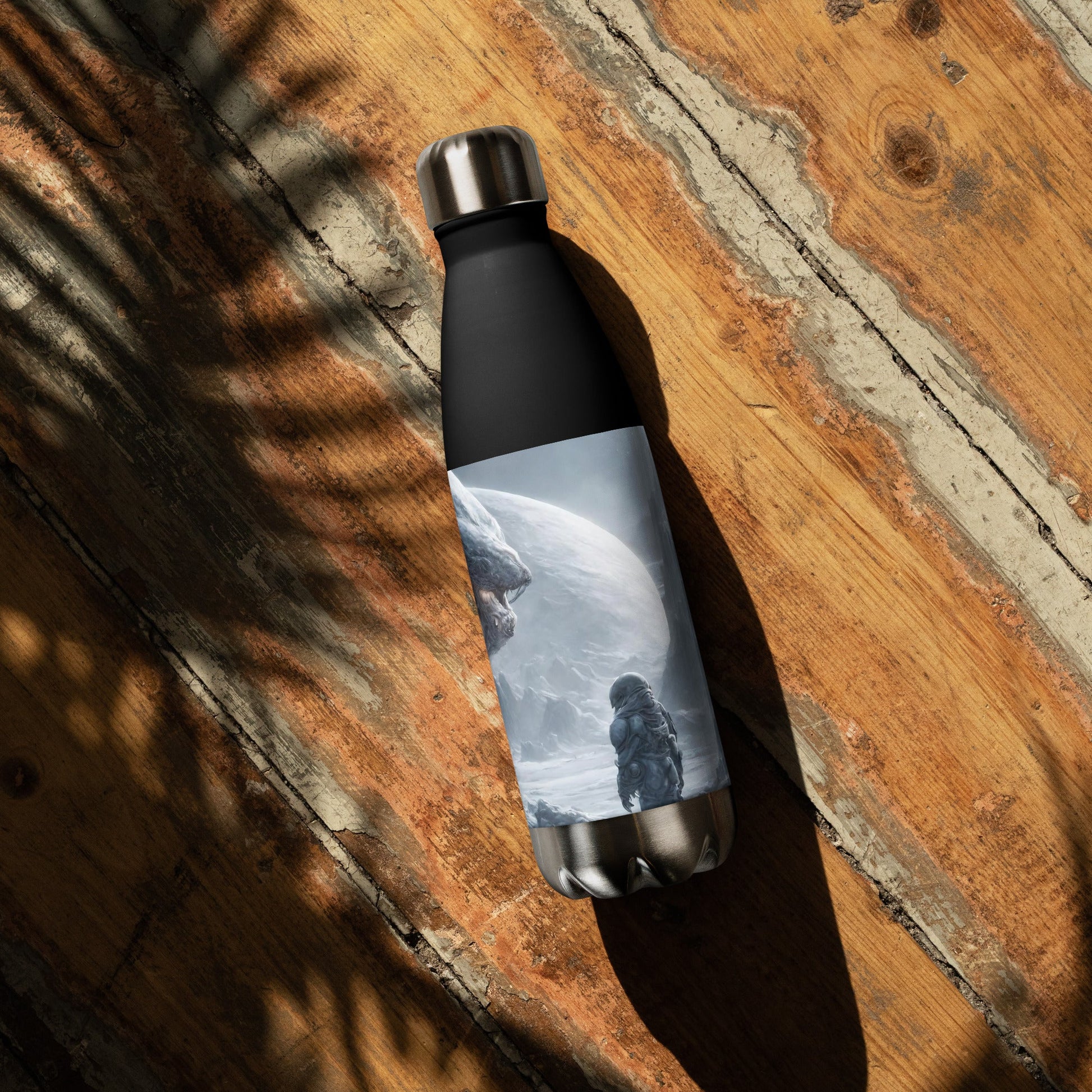 Stainless steel water bottle