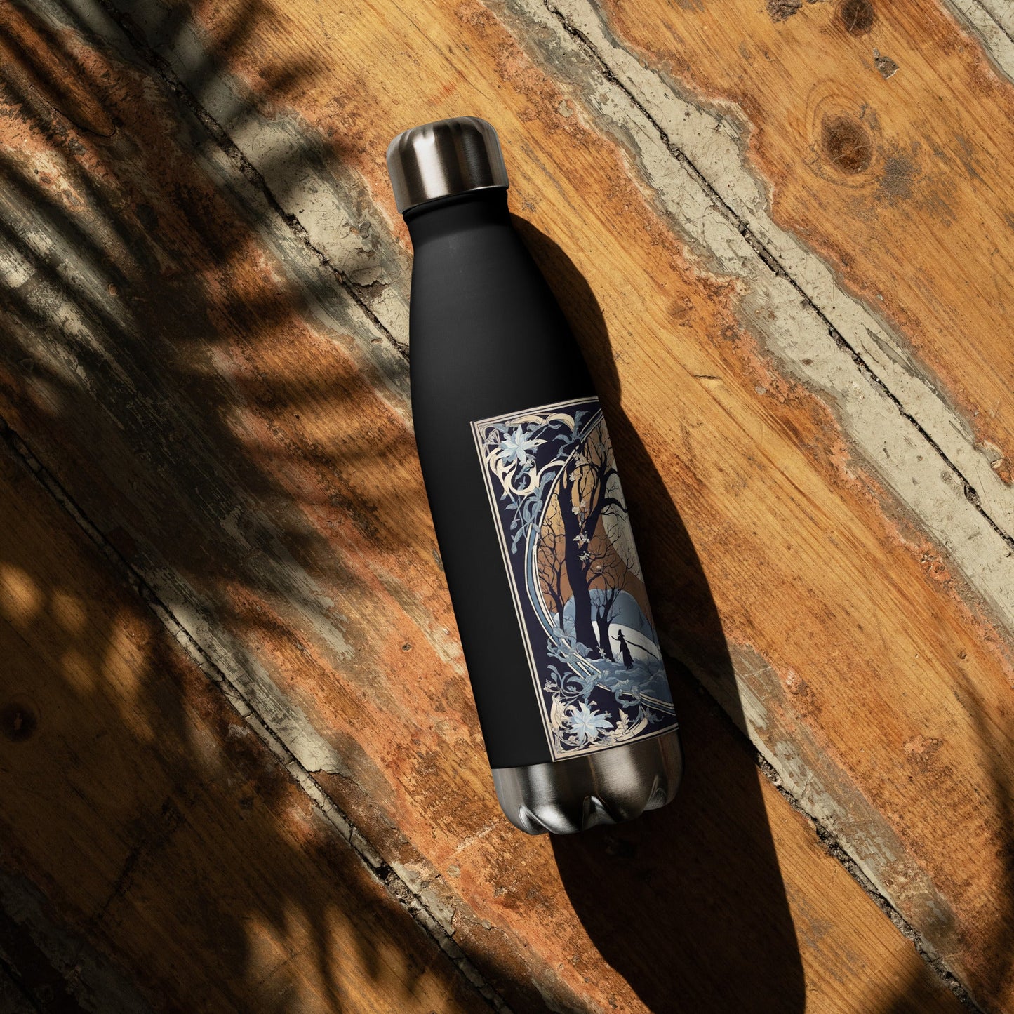 Stainless steel water bottle