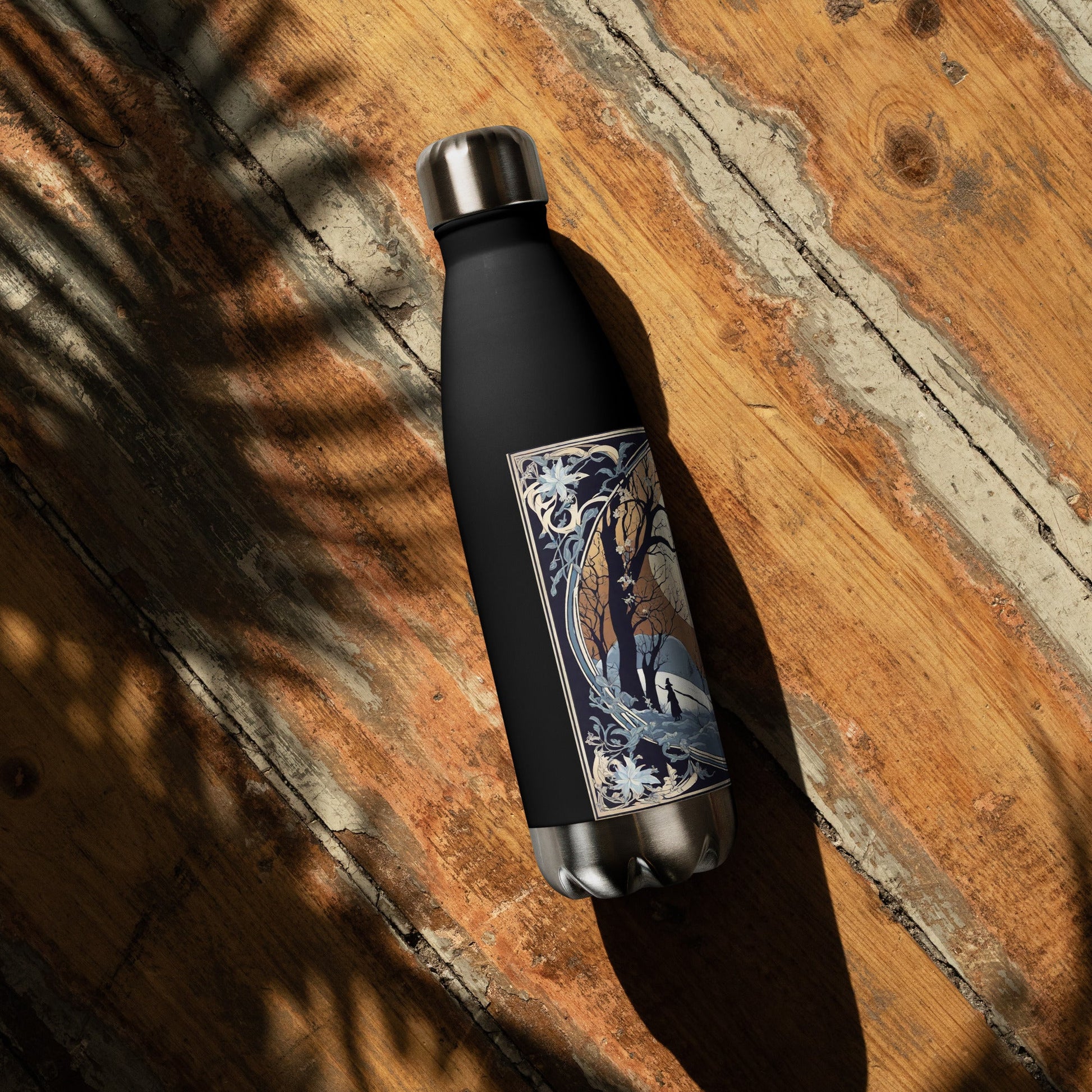 Stainless steel water bottle