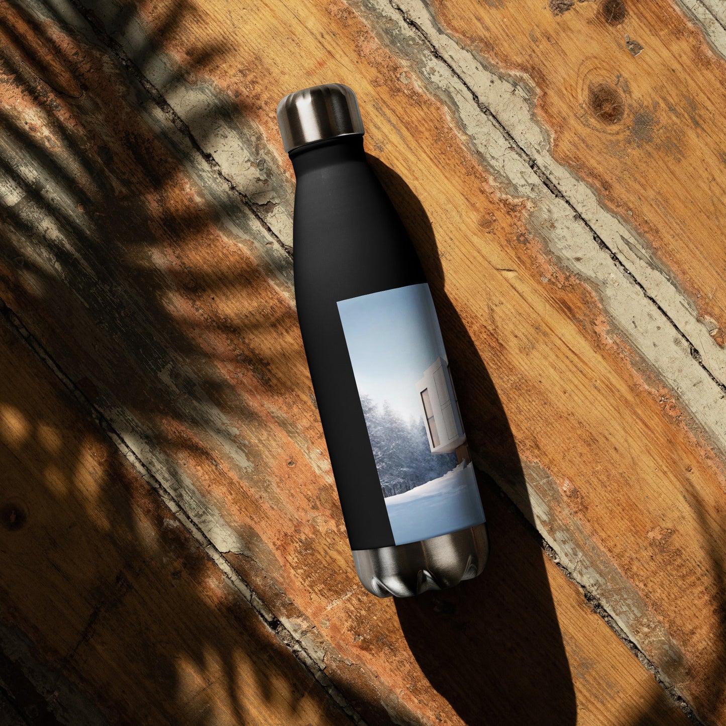 Stainless steel water bottle