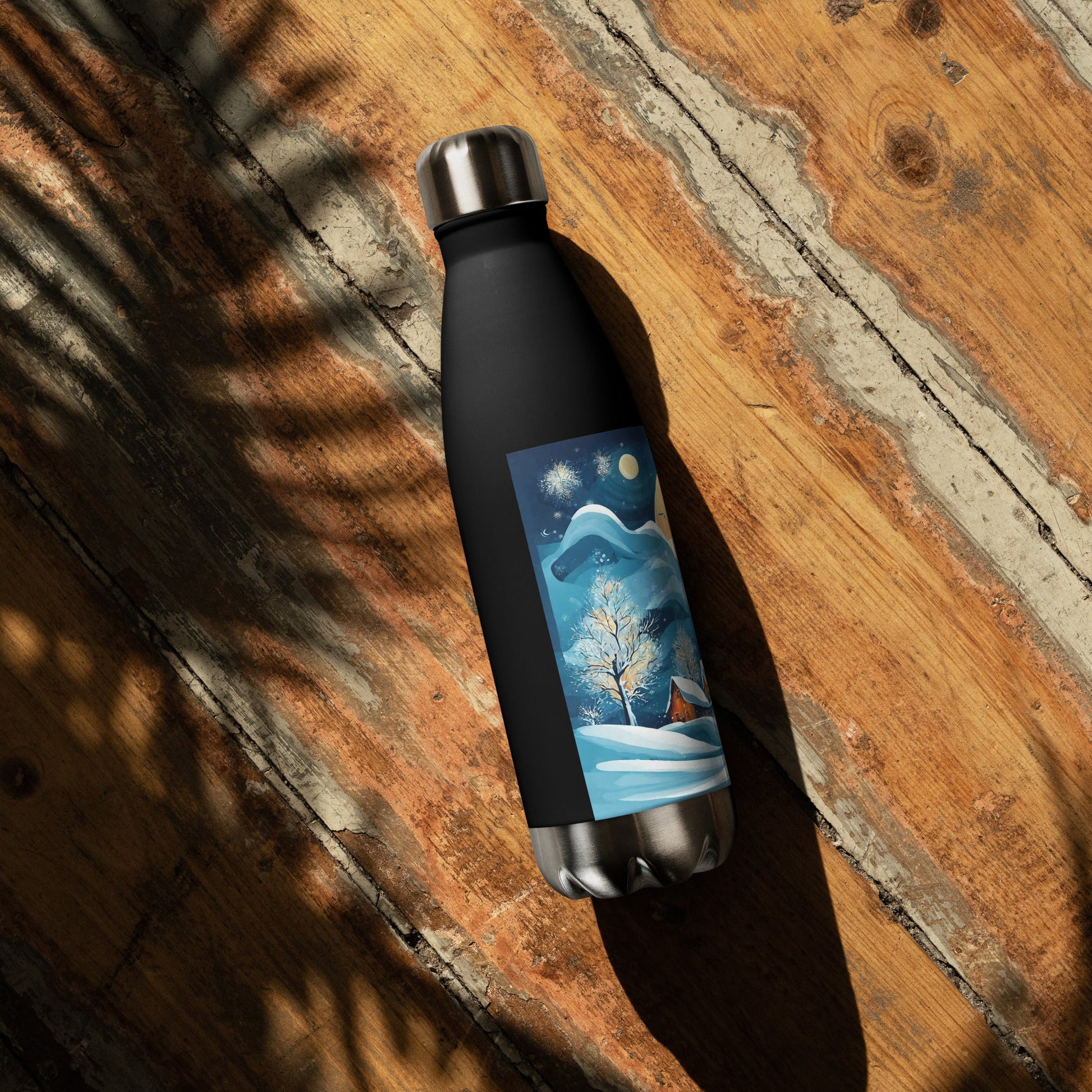Stainless steel water bottle