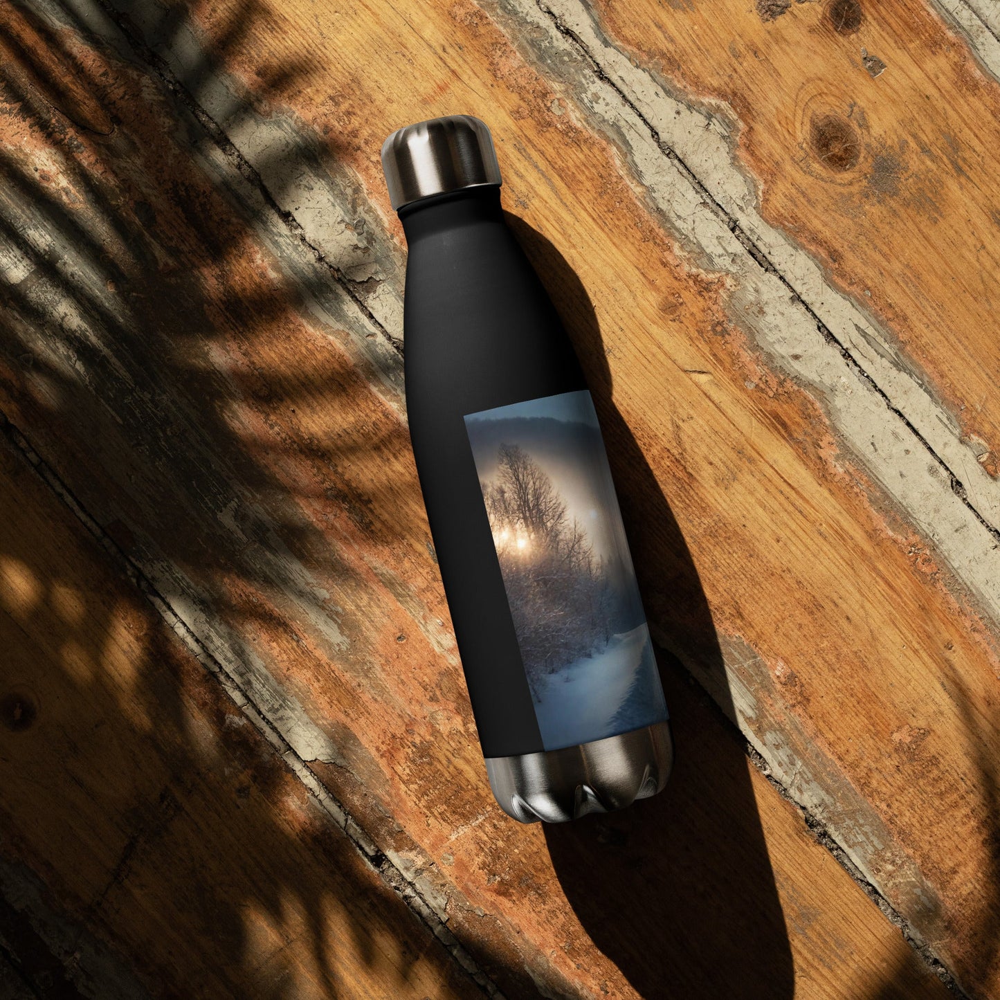 Stainless steel water bottle