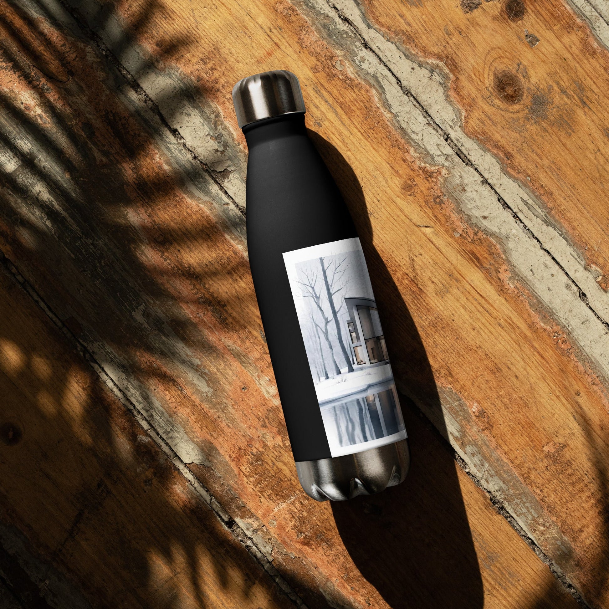 Stainless steel water bottle