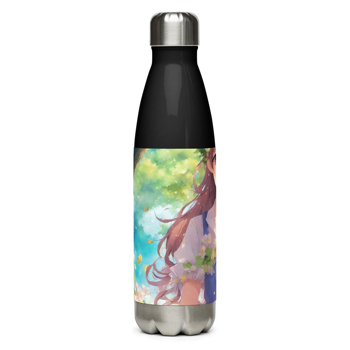 Stainless steel water bottle