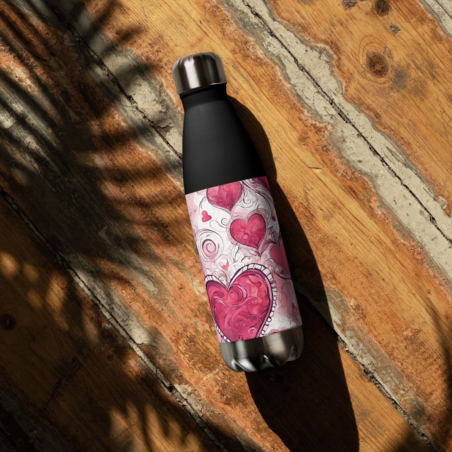 Stainless steel water bottle