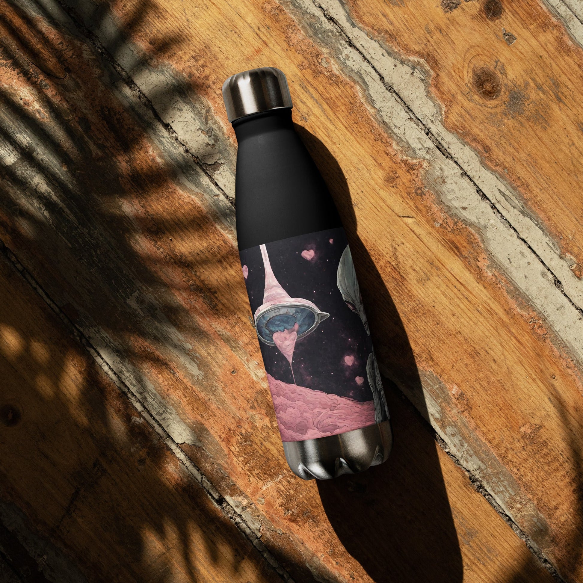Stainless steel water bottle