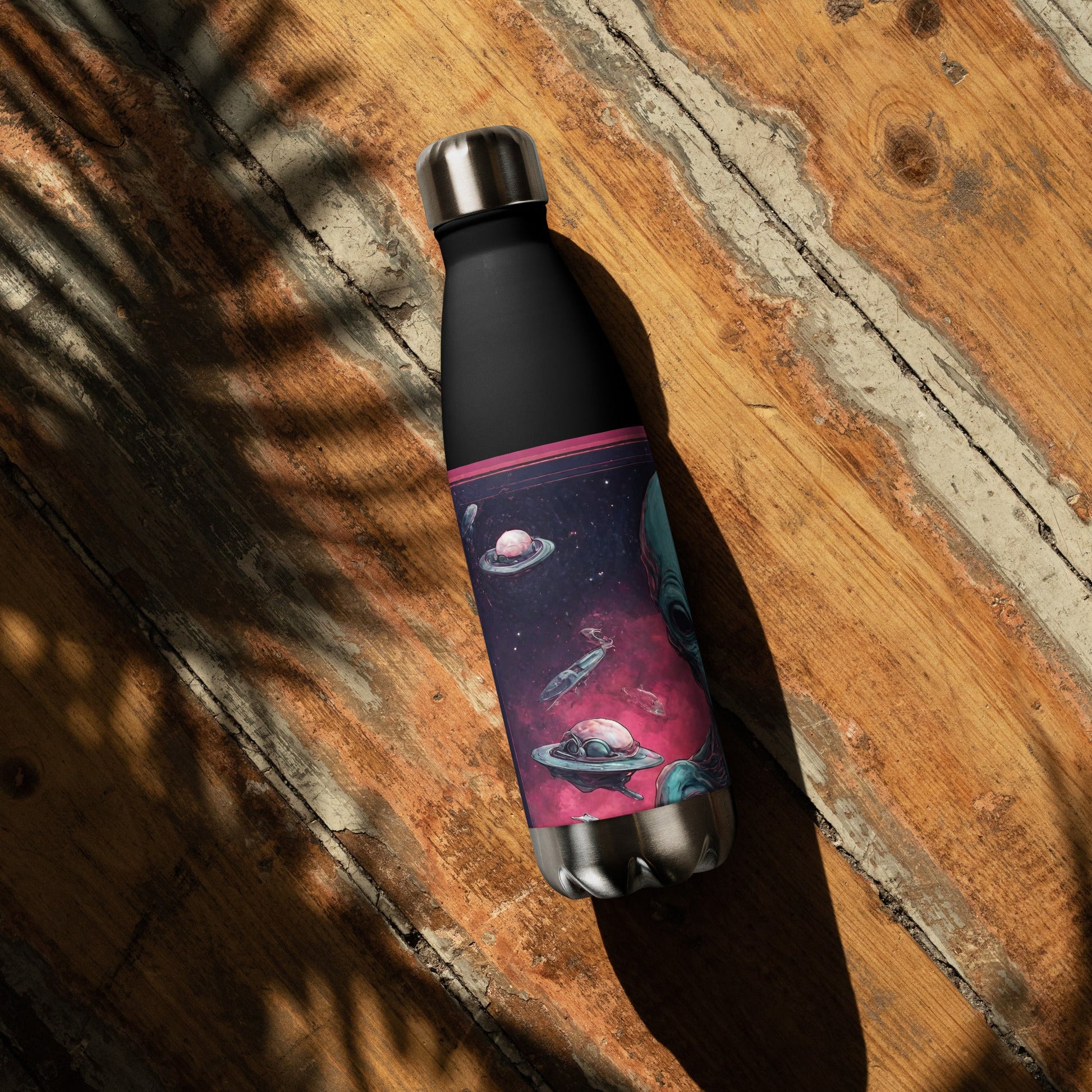 Stainless steel water bottle