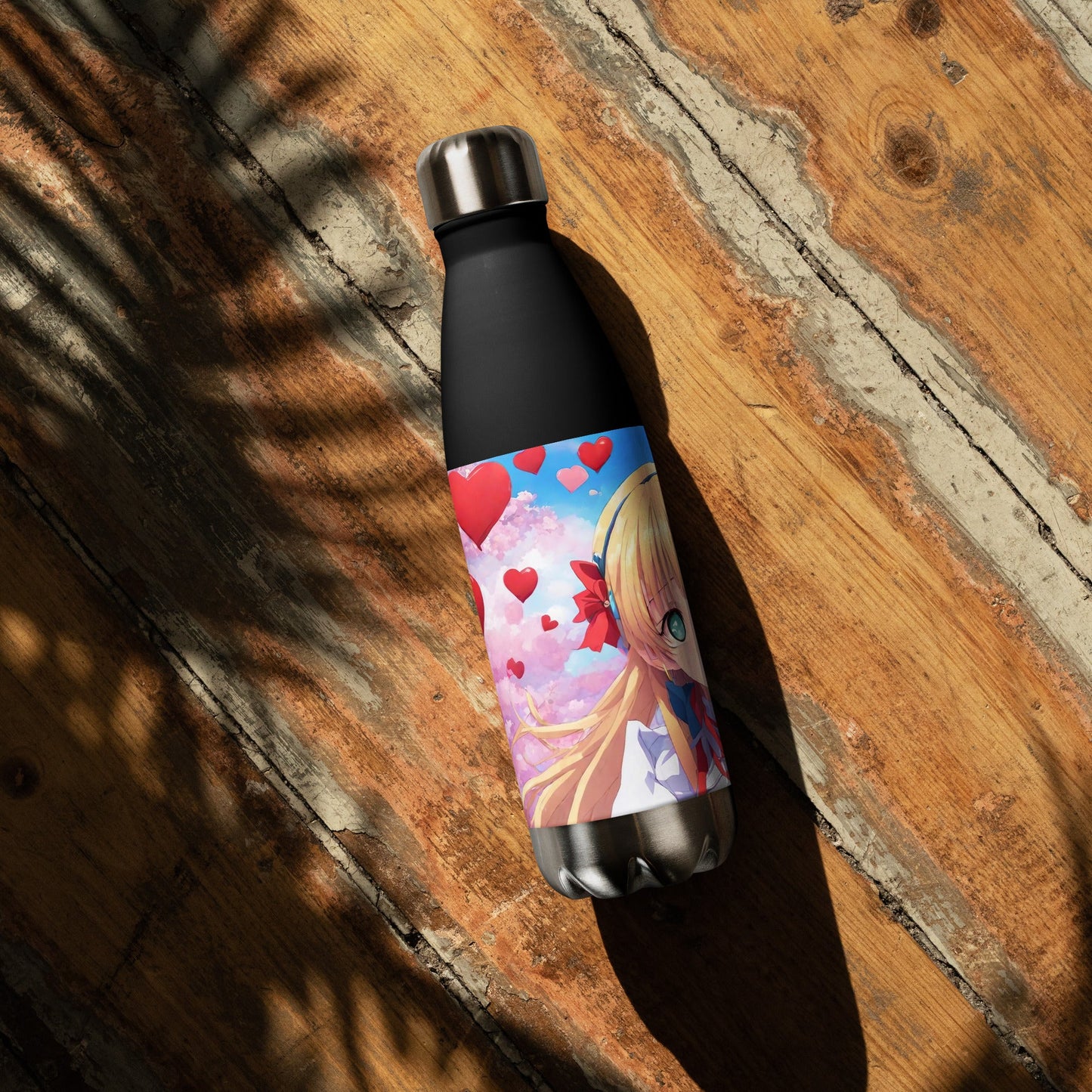 Stainless steel water bottle
