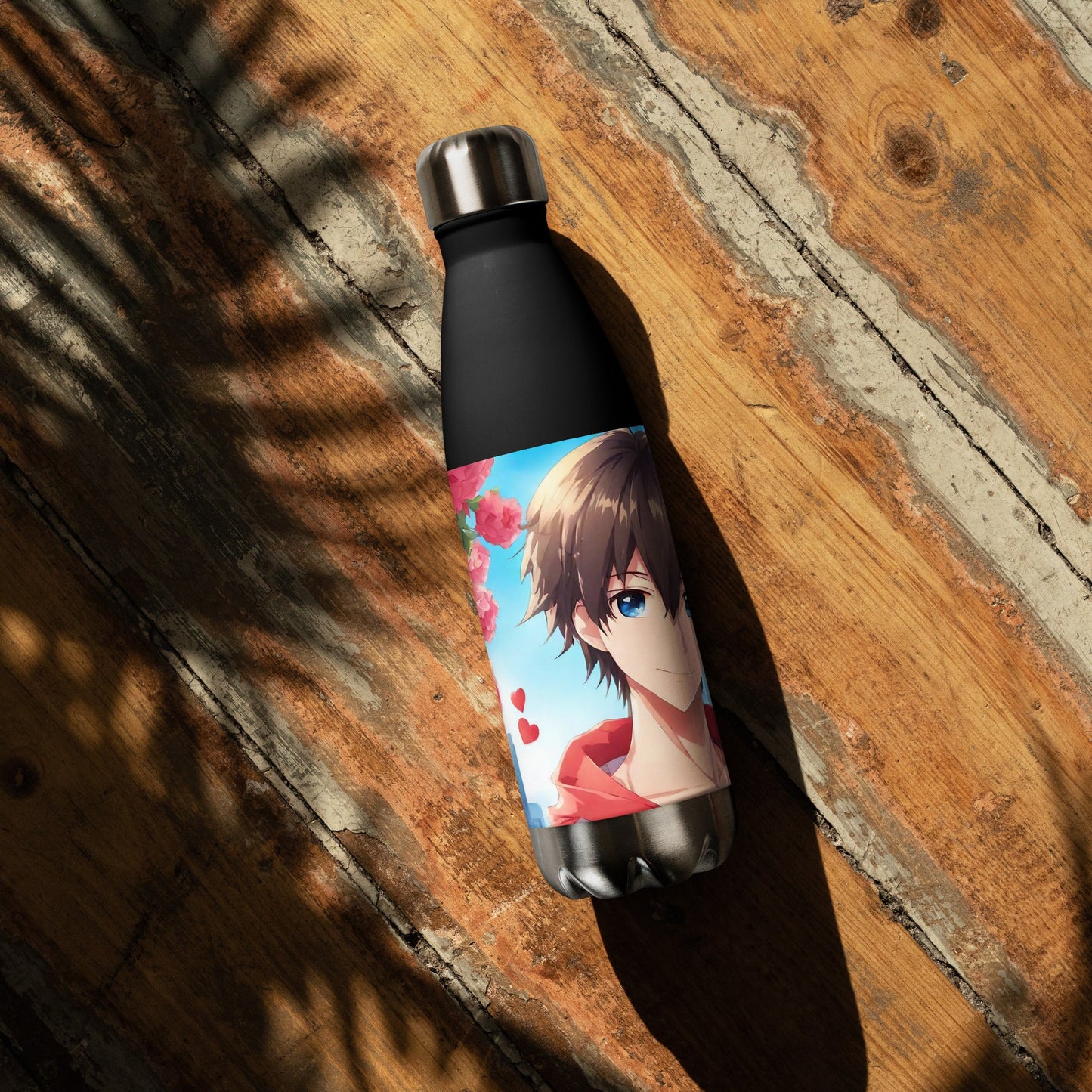Stainless steel water bottle