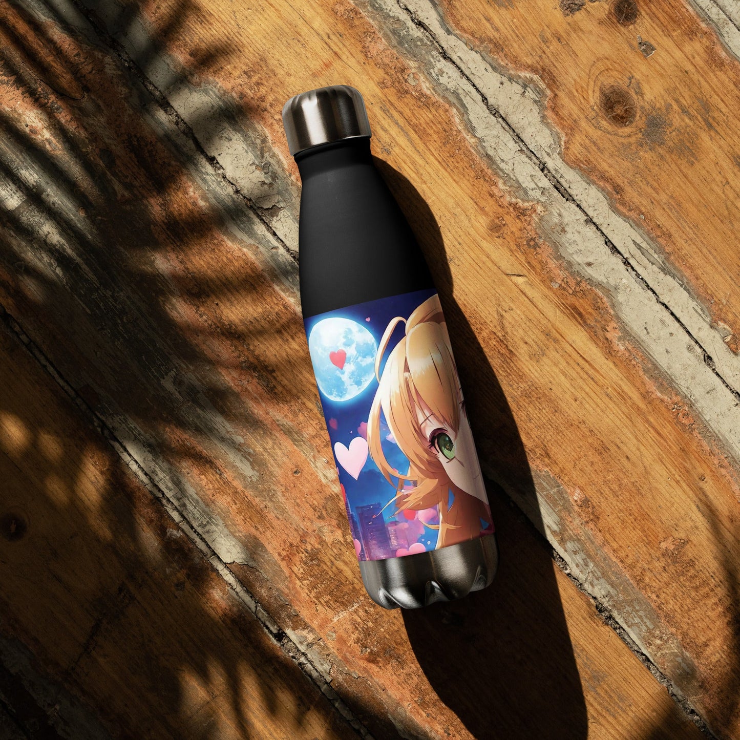 Stainless steel water bottle